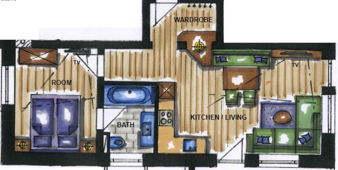 A Casa Aquamarin Appartement Sölden